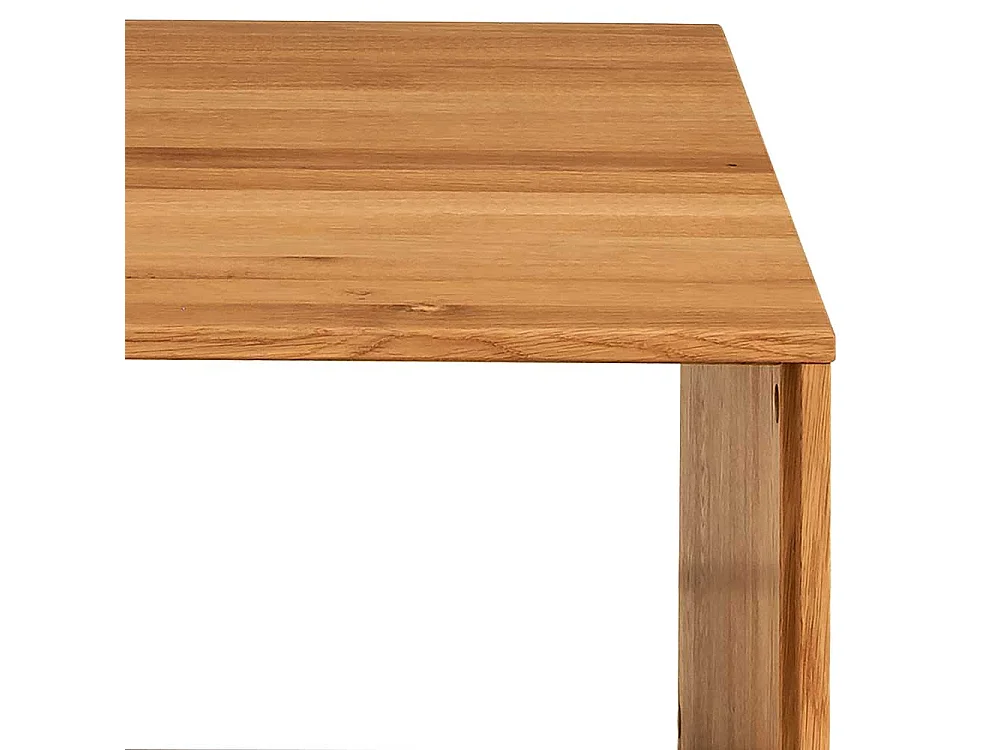 Massiver Wohnzimmer Tisch in Wildeichefarben modernes Design