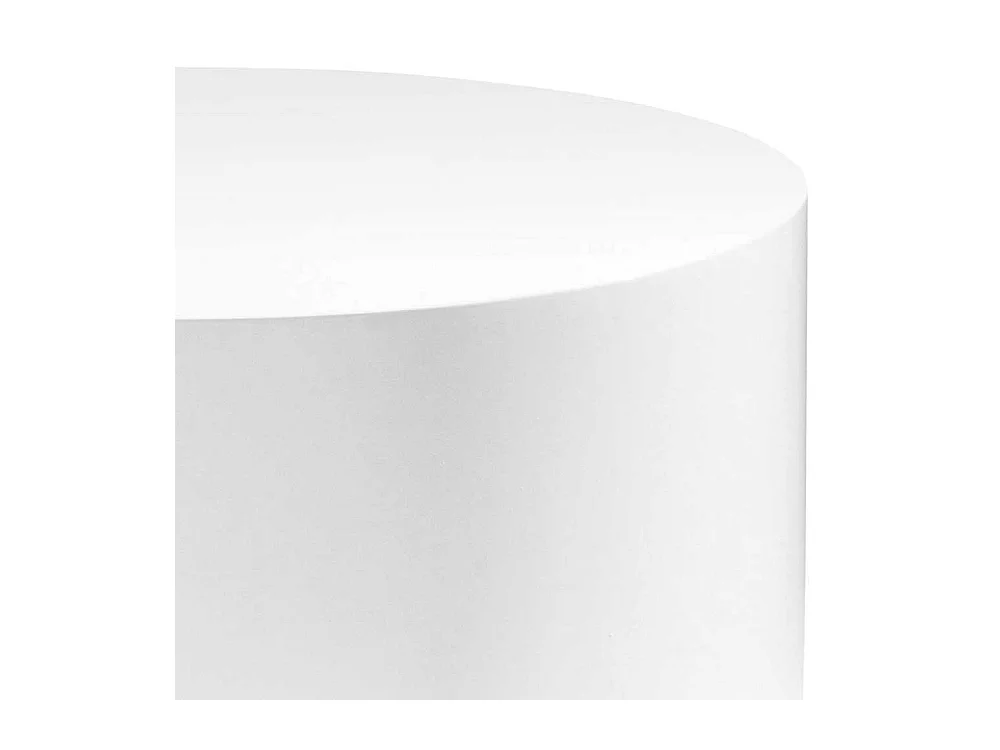 Wohnzimmertisch in Weiß Hochglanz 60 cm breit