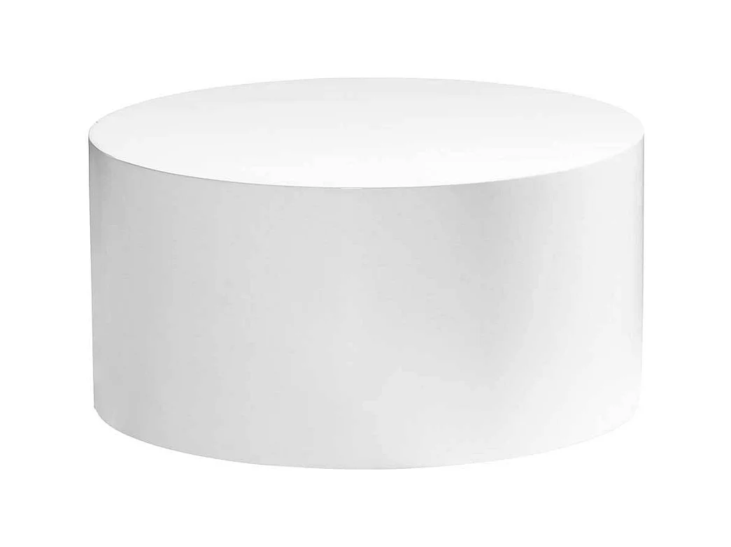 Wohnzimmertisch in Weiß Hochglanz 60 cm breit