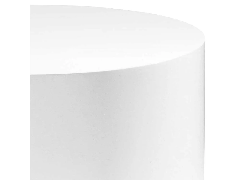 Wohnzimmertisch in Weiß Hochglanz 60 cm breit