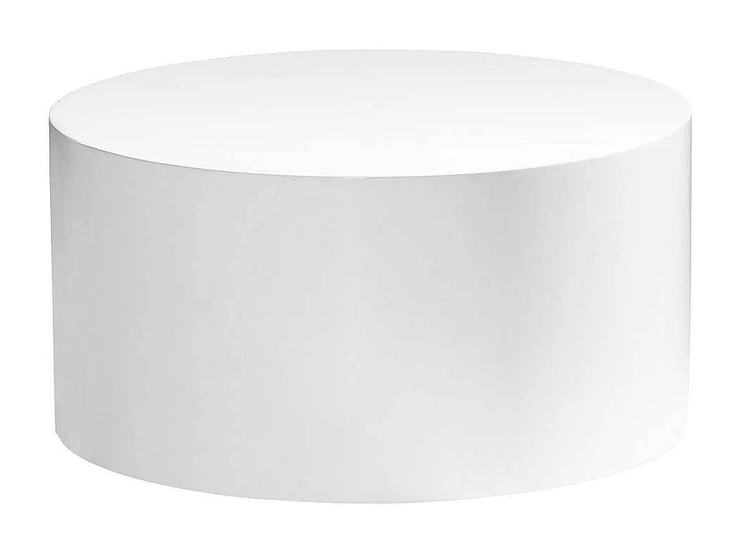 Wohnzimmertisch in Weiß Hochglanz 60 cm breit