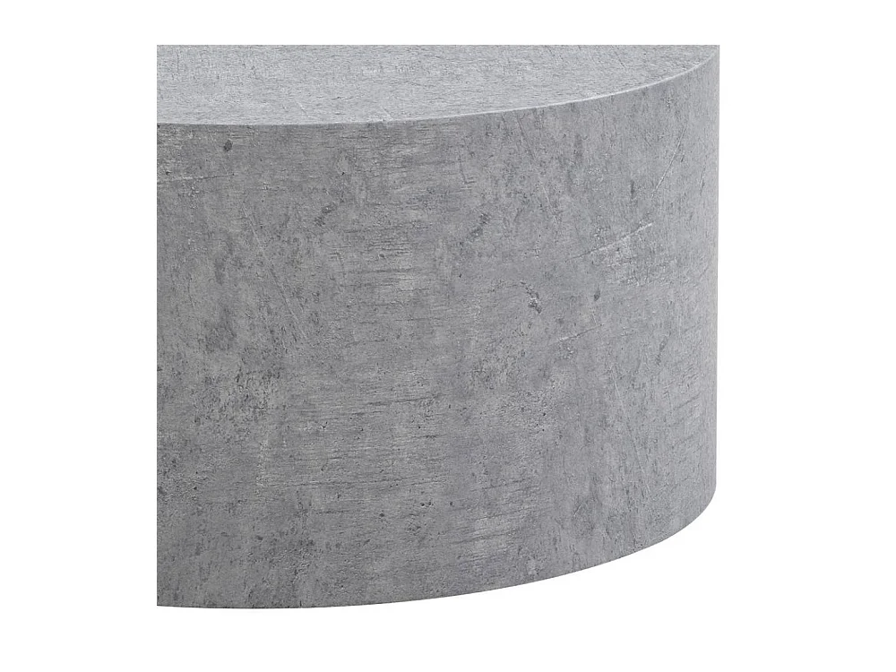 Couchtisch Sofatisch in runder Form im Industry und Loft Stil