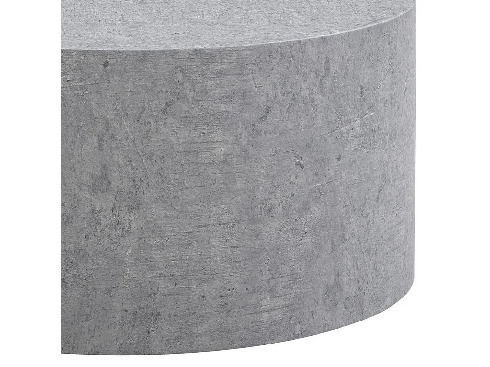 Couchtisch Sofatisch in runder Form im Industry und Loft Stil