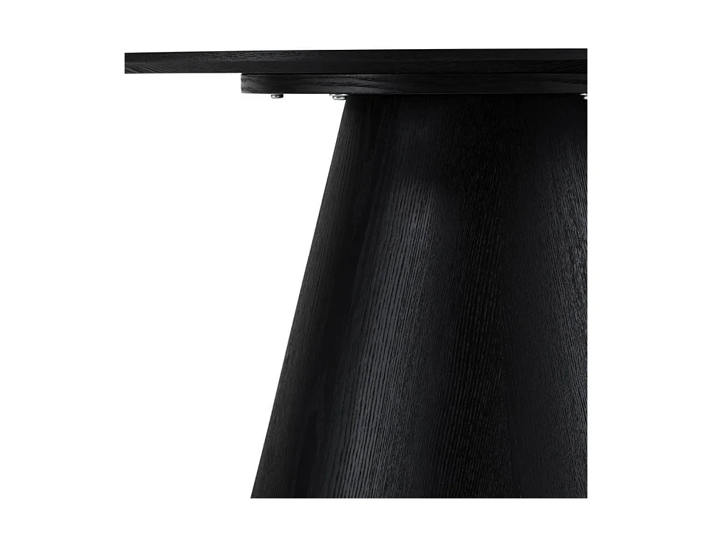 Esstisch Tisch in runder Form echtholzfurniert