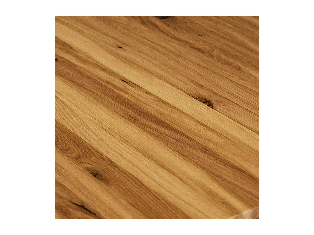 Holz Couchtisch aus Wildeiche Massivholz geölt