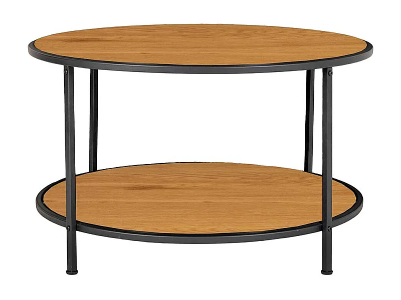 Coffe Table mit runder Tischplatte Skandi Design