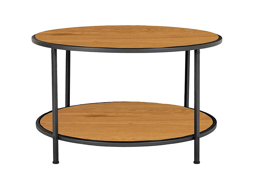 Coffe Table mit runder Tischplatte Skandi Design