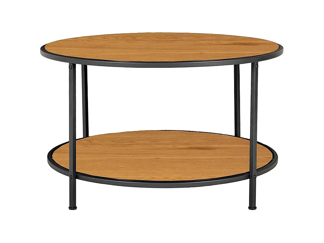 Coffe Table mit runder Tischplatte Skandi Design