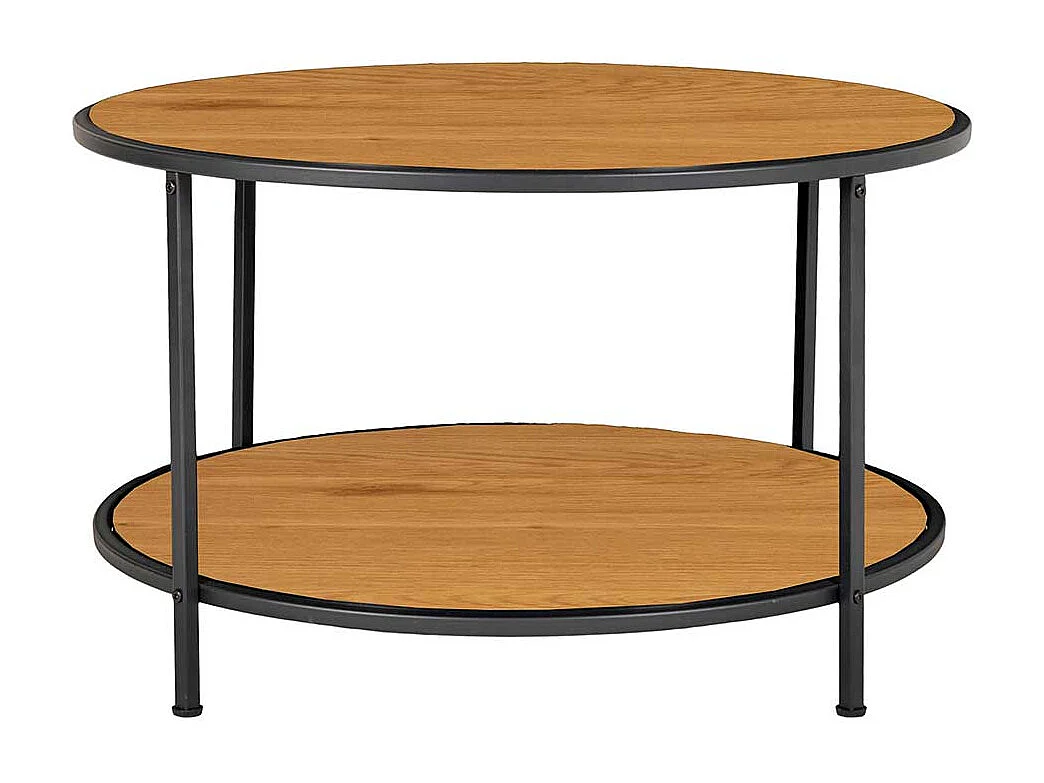 Coffe Table mit runder Tischplatte Skandi Design
