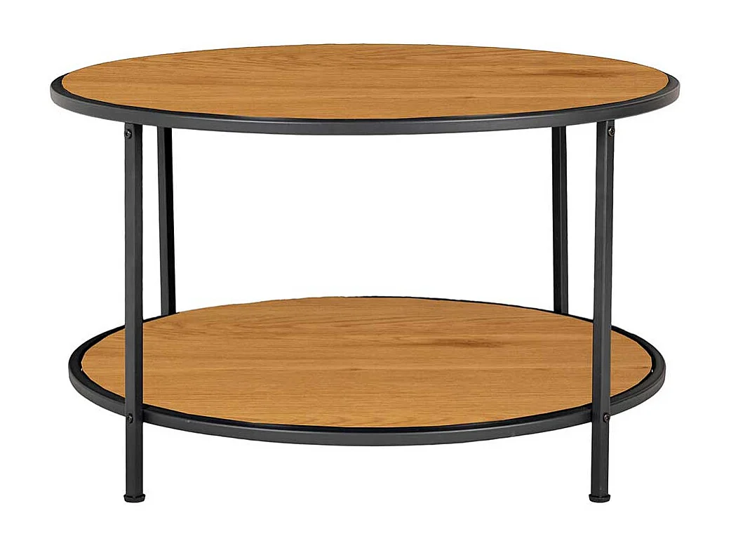 Coffe Table mit runder Tischplatte Skandi Design
