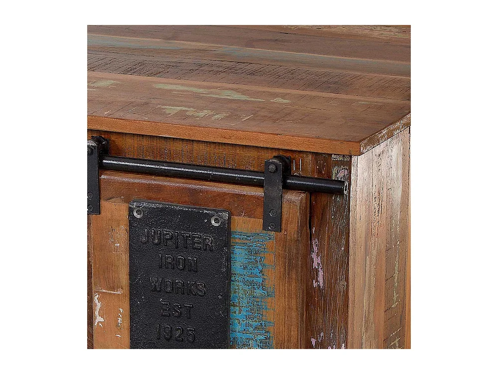 Wohnzimmertisch mit Schiebetür Shabby Chic