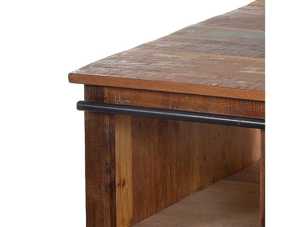 Wohnzimmertisch mit Schiebetür Shabby Chic