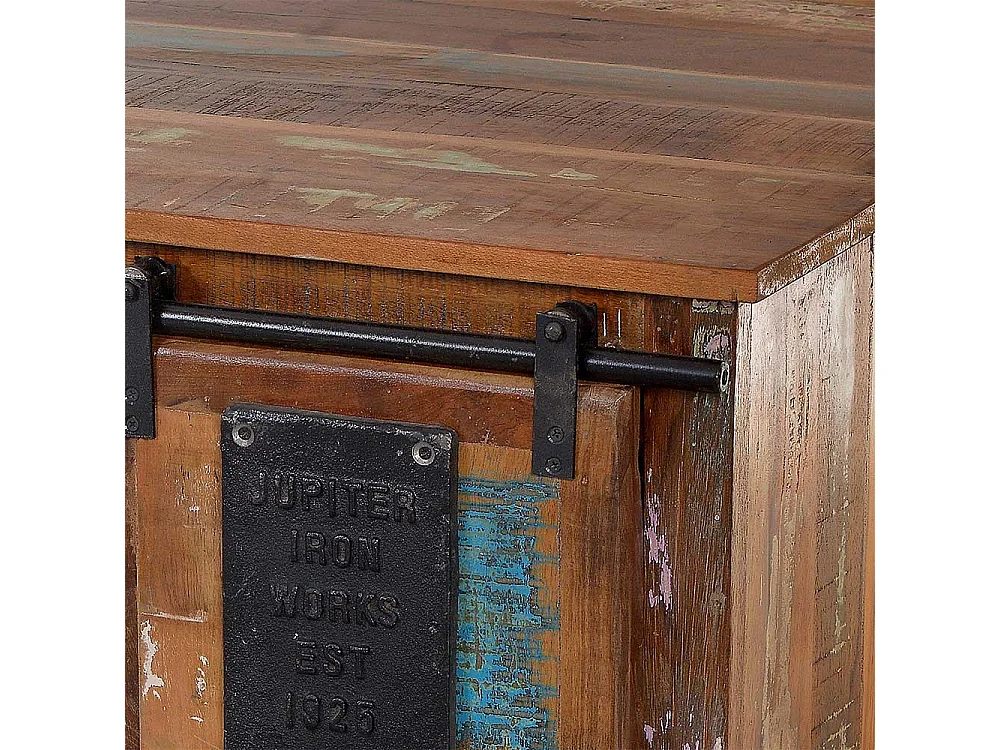 Wohnzimmertisch mit Schiebetür Shabby Chic