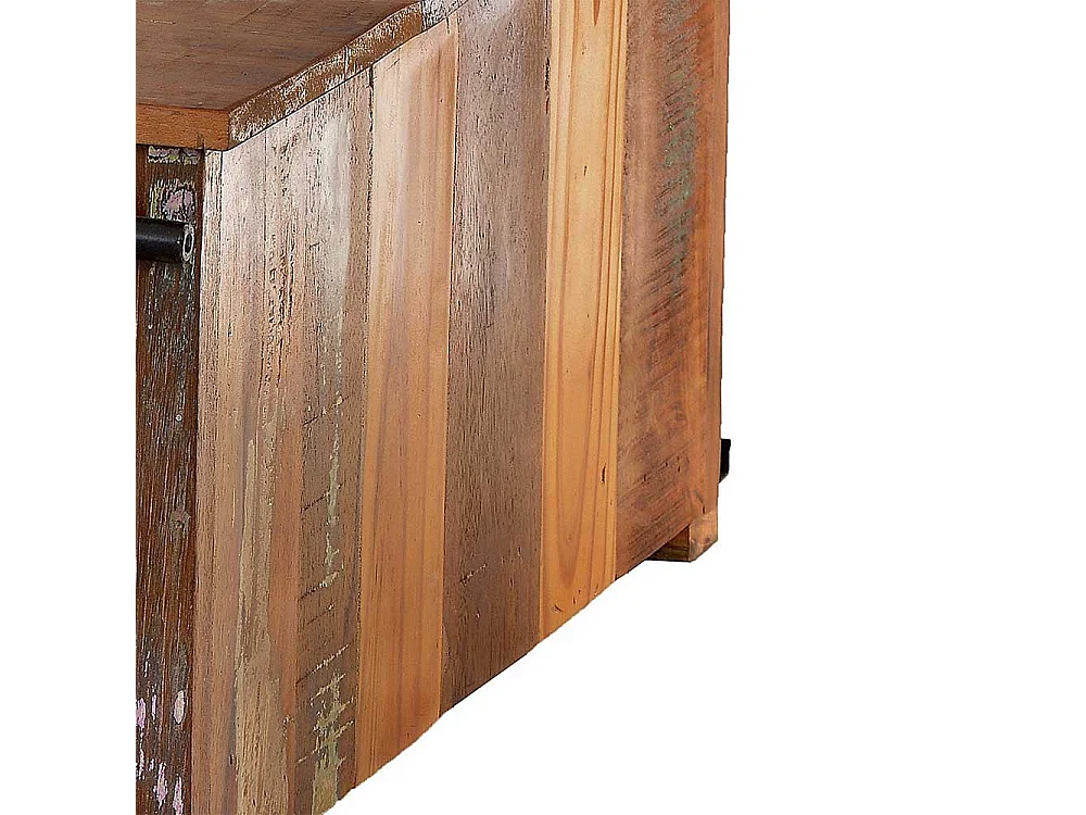 Wohnzimmertisch mit Schiebetür Shabby Chic