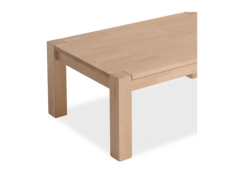 Wohnzimmer Tisch aus Buche Massivholz 45 cm hoch