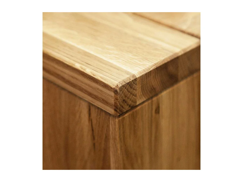 Wohnzimmertisch aus Kernbuche massiv geölt Schublade