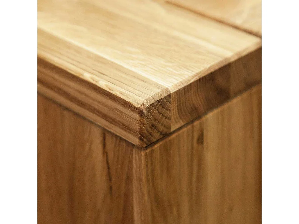 Wohnzimmertisch aus Kernbuche massiv geölt Schublade