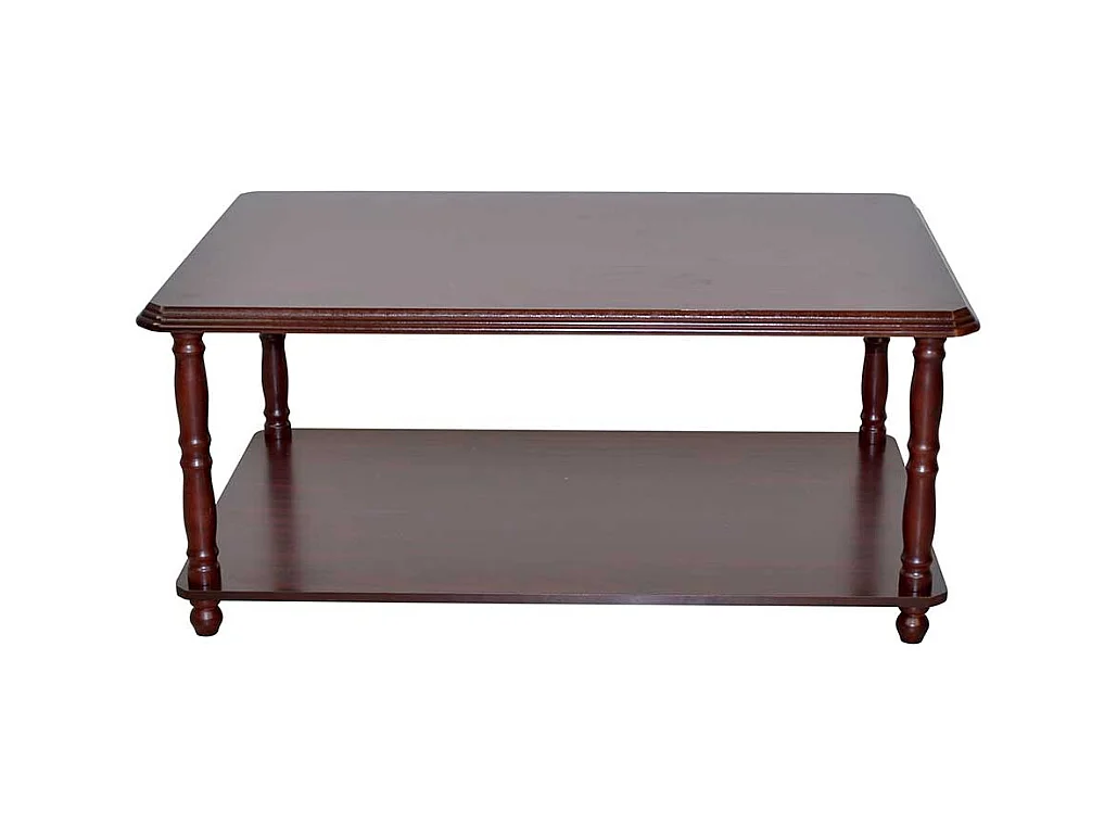 Günstiger Couchtisch in Kirschbaumfarben klassischen Stil