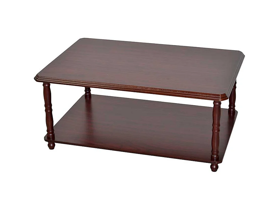 Günstiger Couchtisch in Kirschbaumfarben klassischen Stil