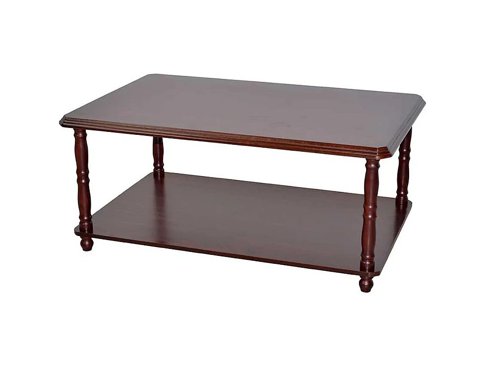 Günstiger Couchtisch in Kirschbaumfarben klassischen Stil