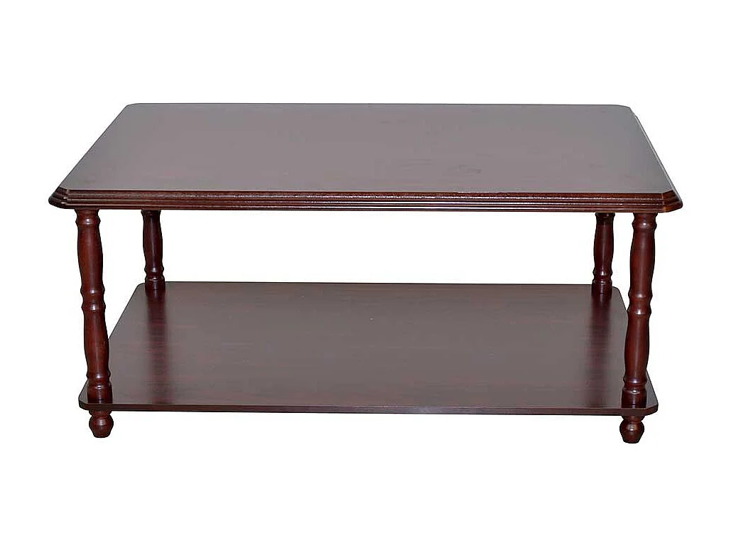 Günstiger Couchtisch in Kirschbaumfarben klassischen Stil