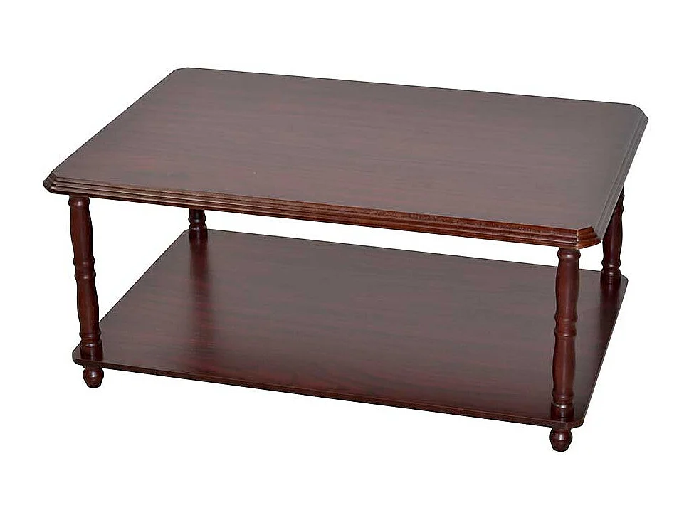 Günstiger Couchtisch in Kirschbaumfarben klassischen Stil