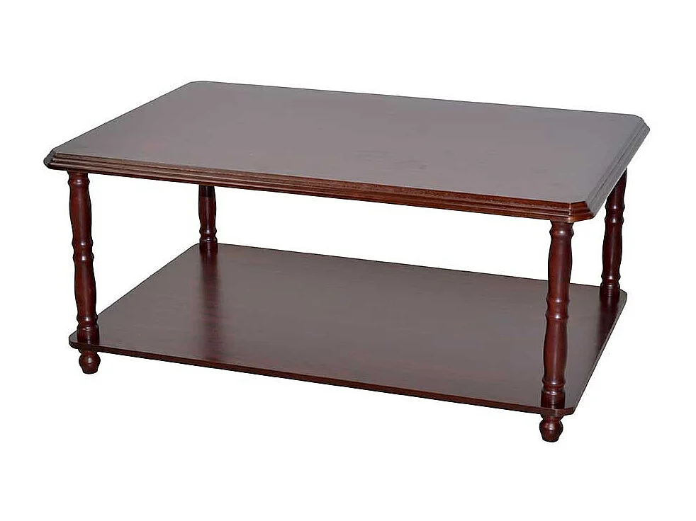 Günstiger Couchtisch in Kirschbaumfarben klassischen Stil