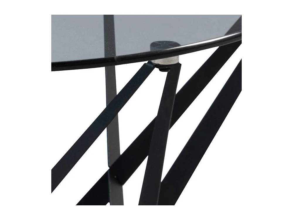 Couchtisch Glastisch aus Sicherheitsglas und Metall