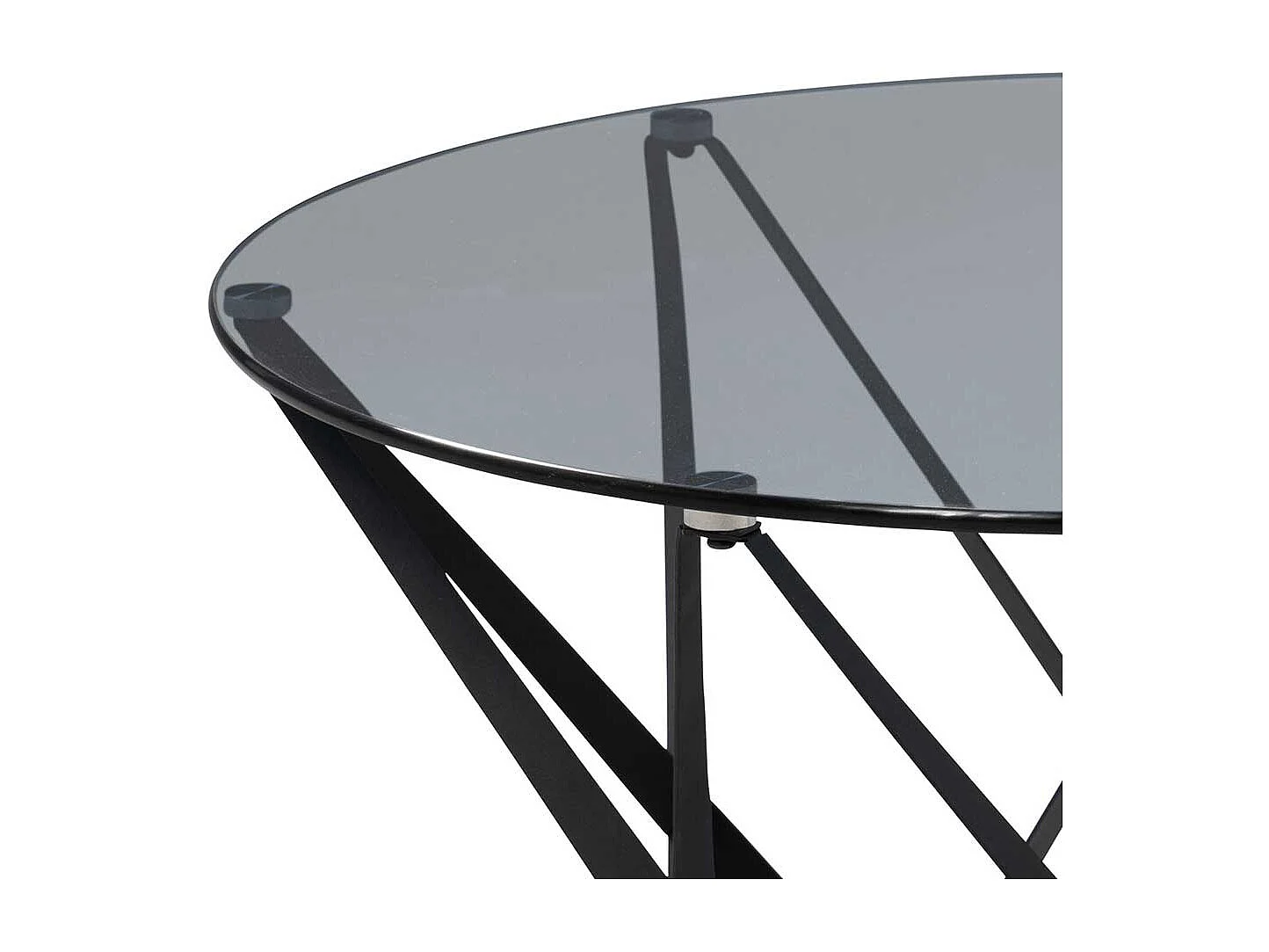 Couchtisch Glastisch aus Sicherheitsglas und Metall