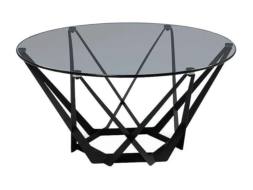 Couchtisch Glastisch aus Sicherheitsglas und Metall