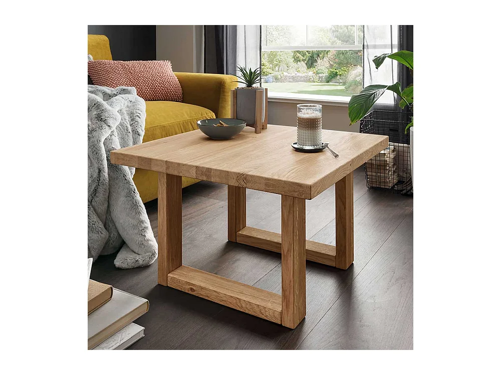 Couchtisch aus Wildeiche Massivholz geölt