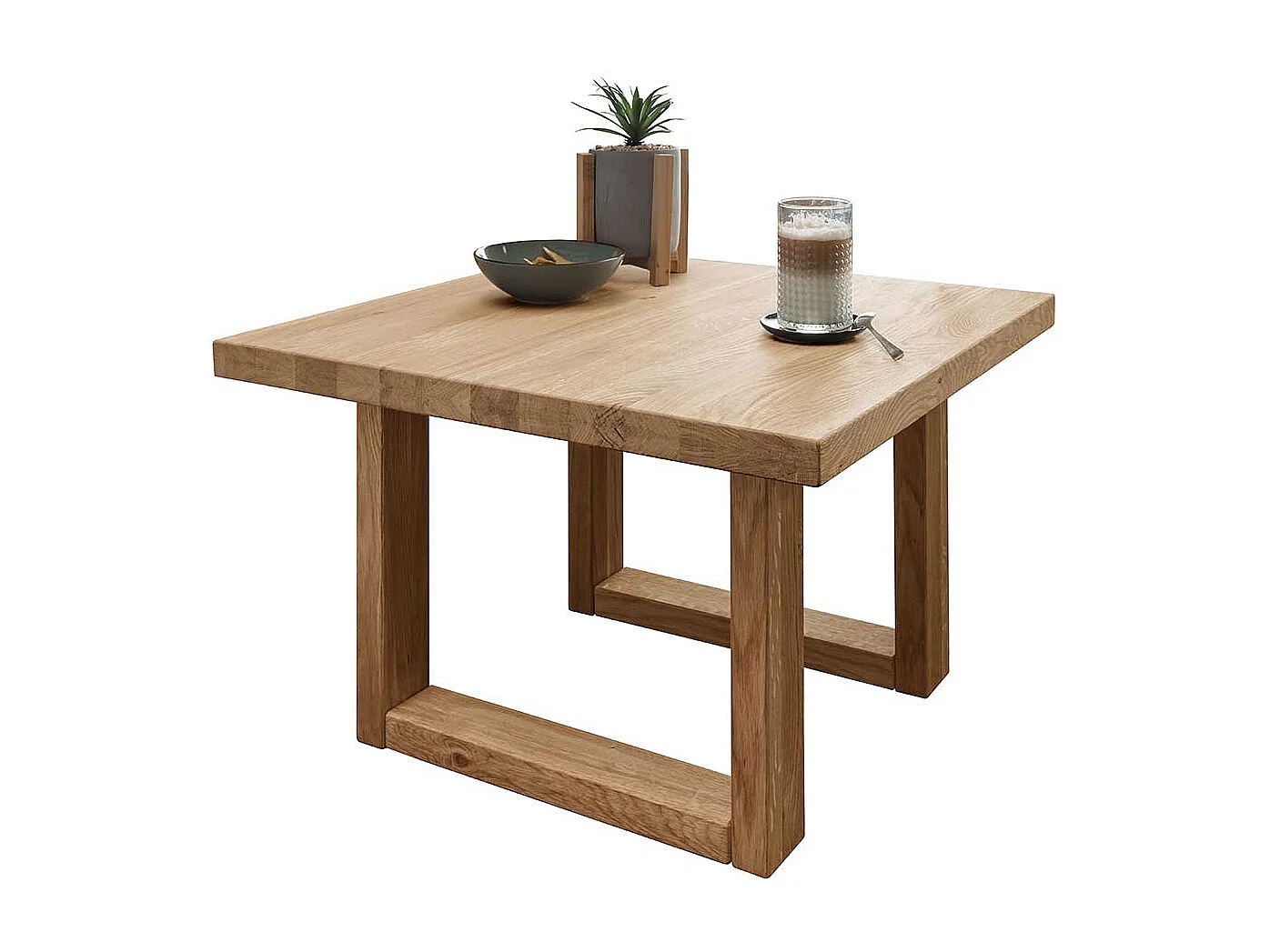 Couchtisch aus Wildeiche Massivholz geölt