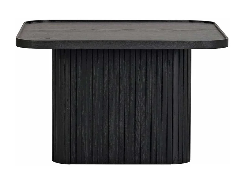 Sofatisch im 70er Jahre Stil Schwarz