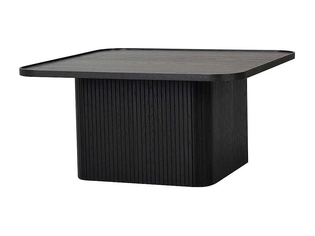 Sofatisch im 70er Jahre Stil Schwarz