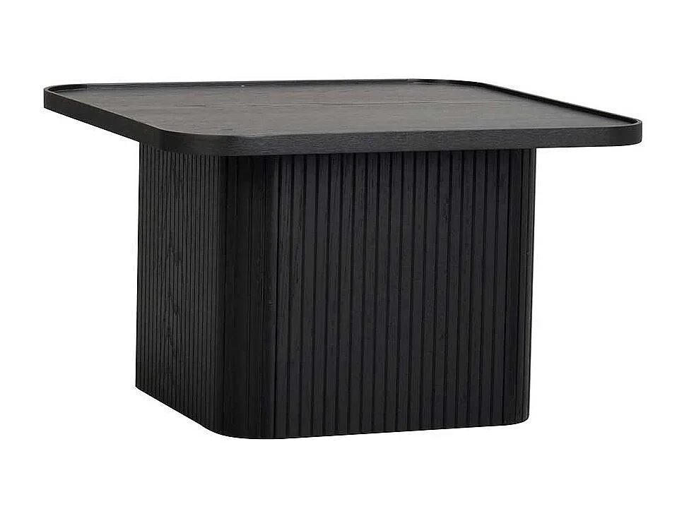 Sofatisch im 70er Jahre Stil Schwarz