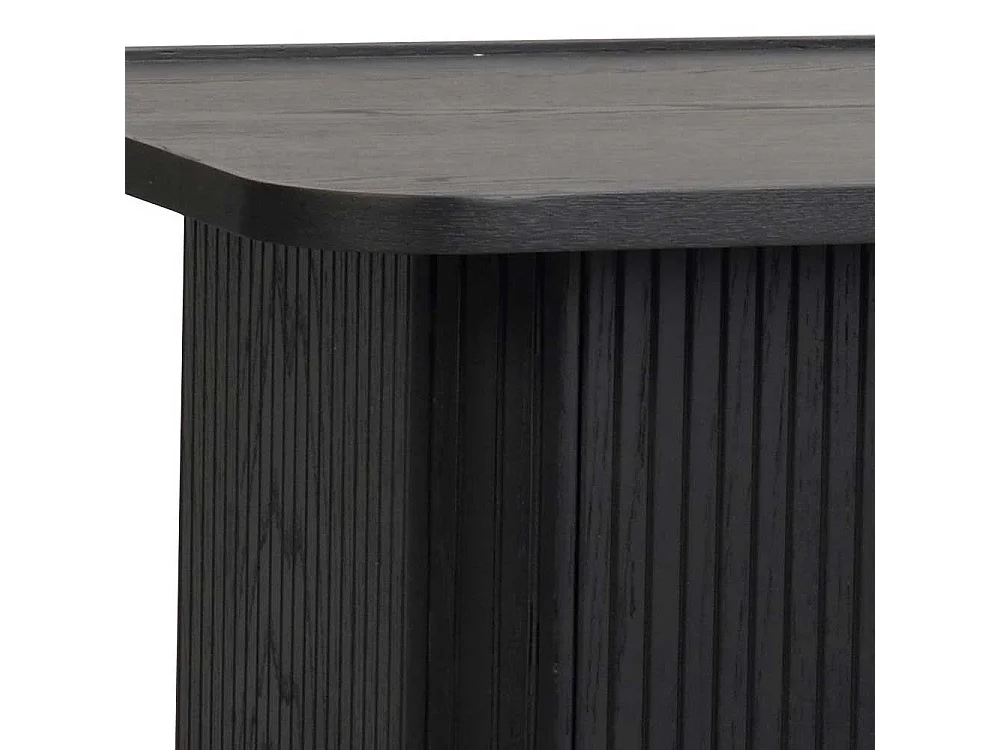 Sofatisch im 70er Jahre Stil Schwarz