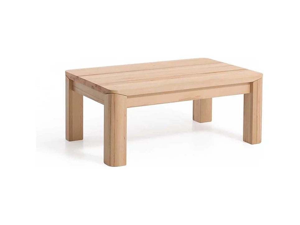 Sofatisch aus Kernbuche Massivholz 45 cm hoch