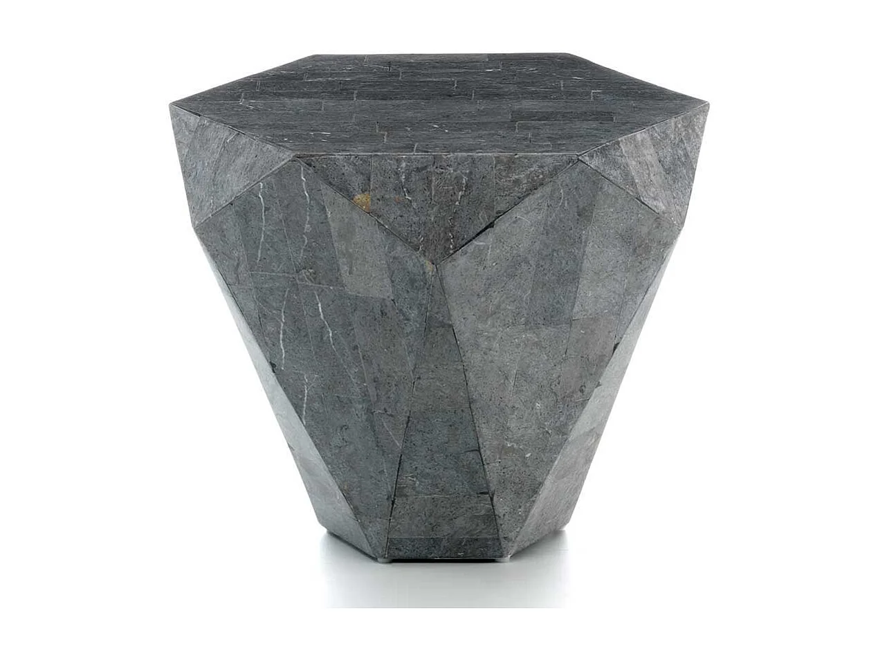 Stein Couchtisch in Grau modern