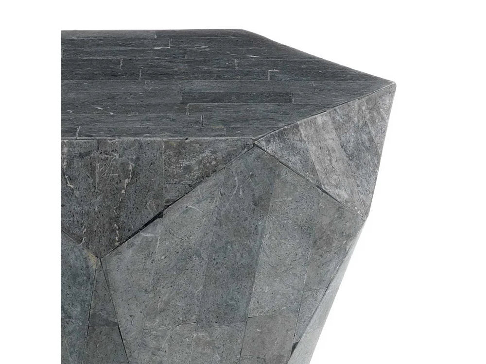 Stein Couchtisch in Grau modern