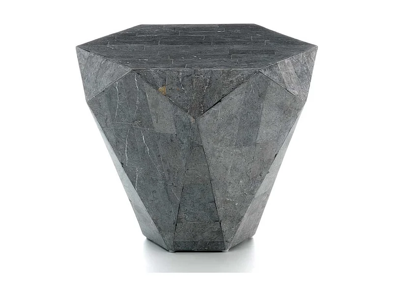 Stein Couchtisch in Grau modern