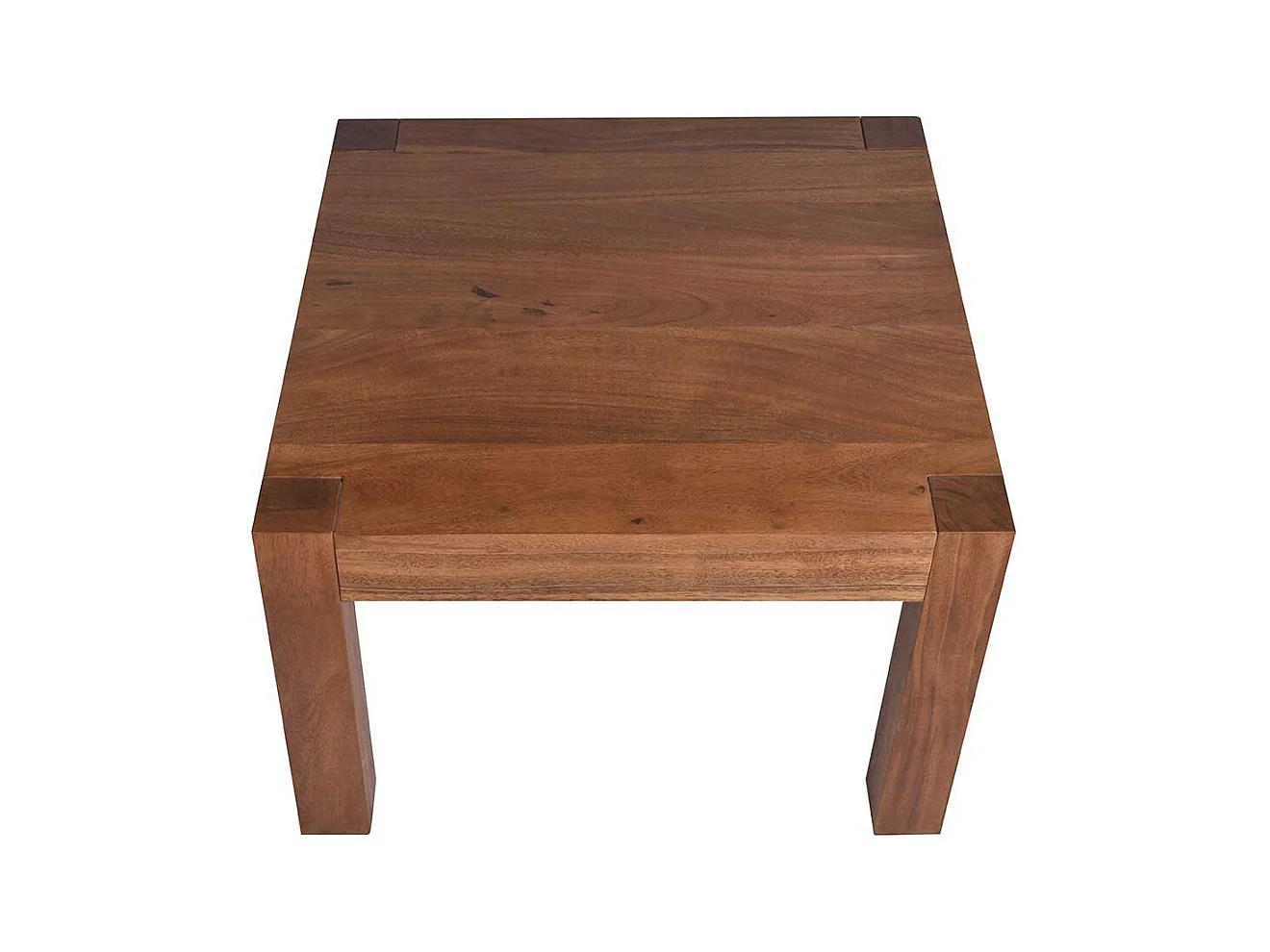 Wohnzimmertisch aus Akazie Massivholz rustikalen Landhausstil