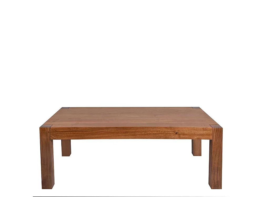 Wohnzimmertisch aus Akazie Massivholz rustikalen Landhausstil