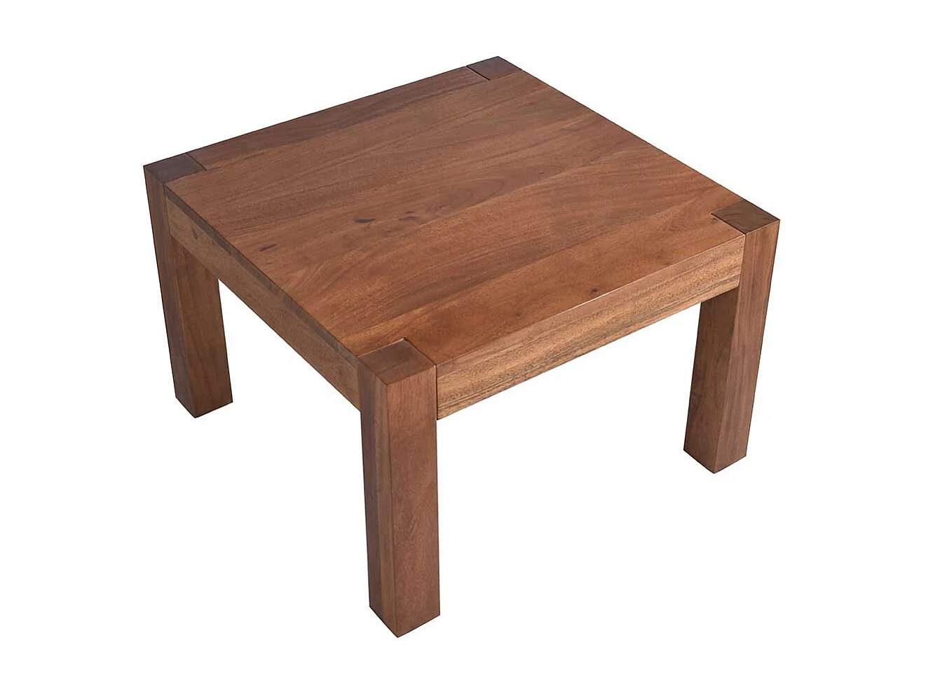 Wohnzimmertisch aus Akazie Massivholz rustikalen Landhausstil