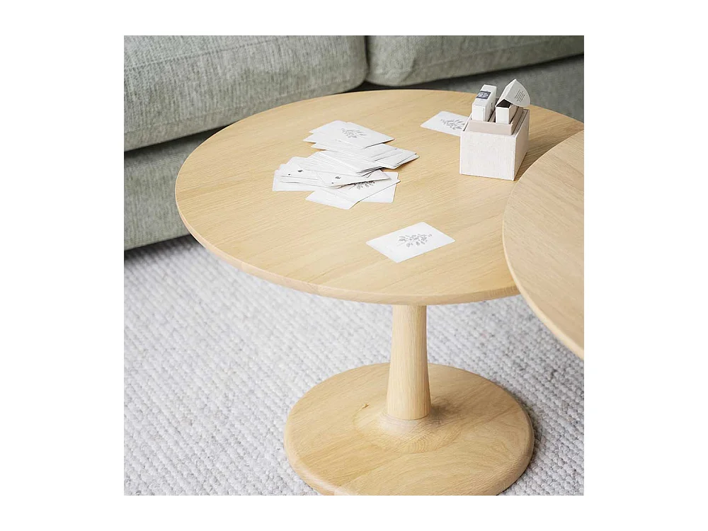 Couchtisch Sofatisch in Eichefarben im Retrostil