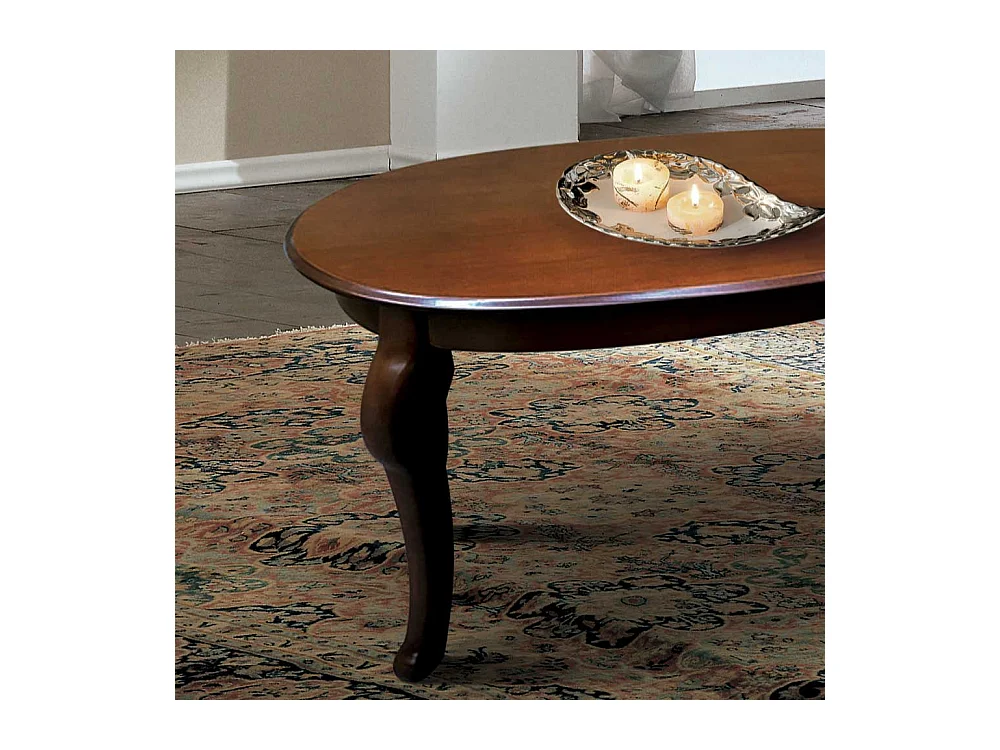 Wohnzimmer Couchtisch im italienischen Design oval