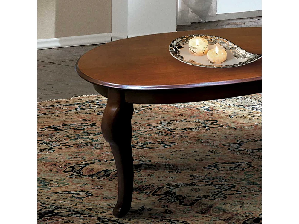 Wohnzimmer Couchtisch im italienischen Design oval