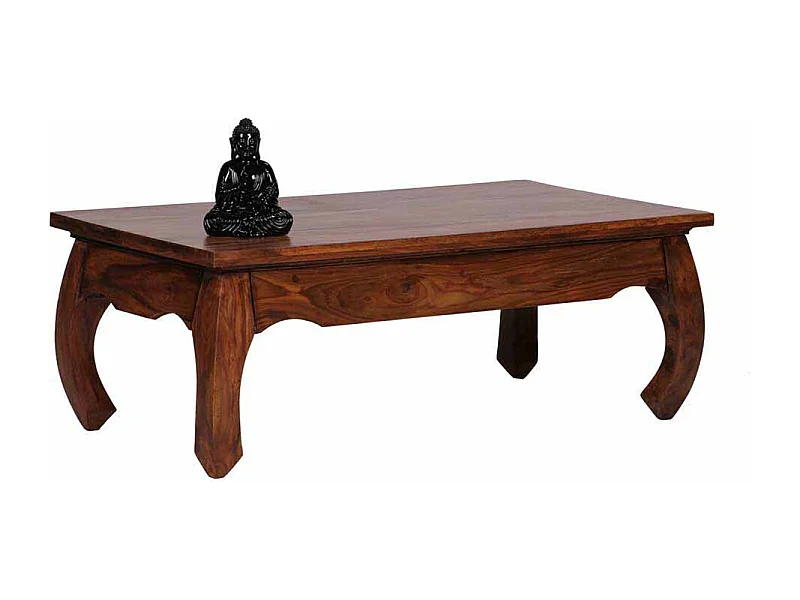 Opiumtisch aus Sheesham Massivholz Landhausstil