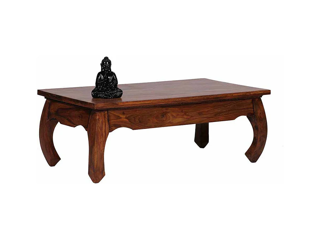 Opiumtisch aus Sheesham Massivholz Landhausstil