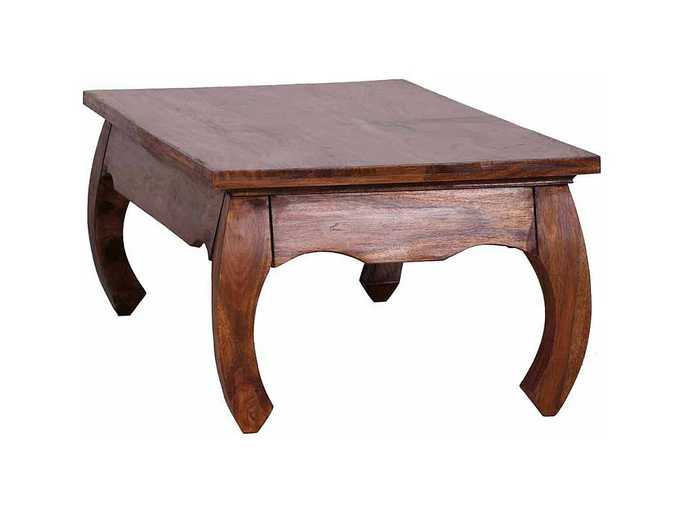 Opiumtisch aus Sheesham Massivholz Landhausstil