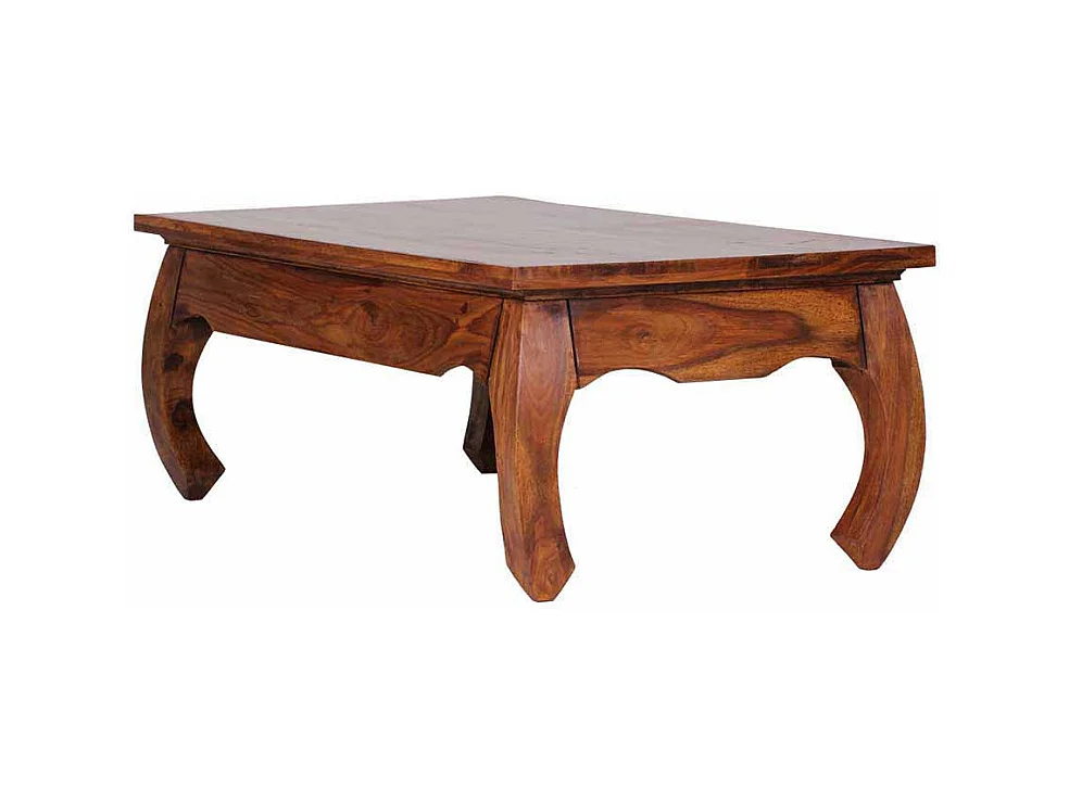 Opiumtisch aus Sheesham Massivholz Landhausstil